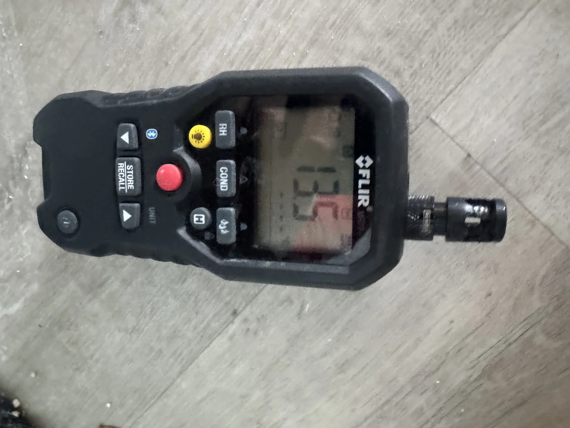 Thermal imaging camera detecting hidden moisture — West Michigan